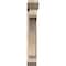 Ekena Millwork Legacy Slat Smooth Bracket w/ Offset Brace, Douglas Fir, 7 1/2"W x 36"D x 48"H BKT0806X36X48LEC06SDF - alternate 2
